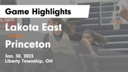 Lakota East  vs Princeton  Game Highlights - Jan. 30, 2023