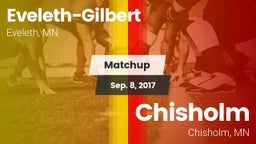 Matchup: Eveleth-Gilbert vs. Chisholm  2017