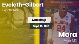 Matchup: Eveleth-Gilbert vs. Mora  2017