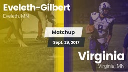 Matchup: Eveleth-Gilbert vs. Virginia  2017