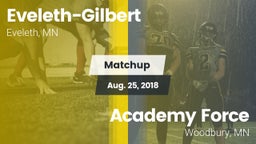 Matchup: Eveleth-Gilbert vs. Academy Force 2018