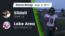 Recap: Slidell  vs. Lake Area  2017