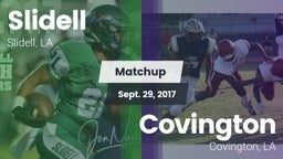 Matchup: Slidell vs. Covington  2017
