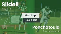 Matchup: Slidell vs. Ponchatoula  2017