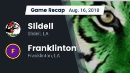 Recap: Slidell  vs. Franklinton  2018