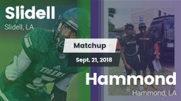 Matchup: Slidell vs. Hammond  2018