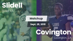 Matchup: Slidell vs. Covington  2018