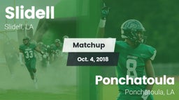 Matchup: Slidell vs. Ponchatoula  2018