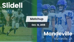 Matchup: Slidell vs. Mandeville  2018
