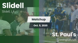 Matchup: Slidell vs. St. Paul's  2020