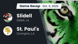 Recap: Slidell  vs. St. Paul's  2020