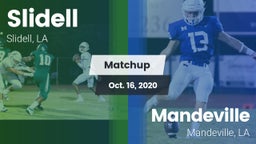Matchup: Slidell vs. Mandeville  2020