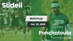 Matchup: Slidell vs. Ponchatoula  2020