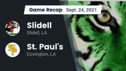 Recap: Slidell  vs. St. Paul's  2021