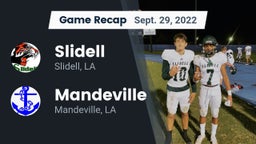 Recap: Slidell  vs. Mandeville  2022