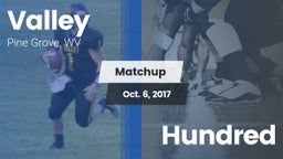 Matchup: Valley vs. Hundred 2016