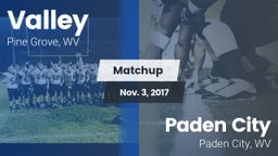 Matchup: Valley vs. Paden City  2016