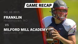 Recap: Franklin  vs. Milford Mill Academy  2015