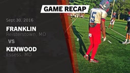 Recap: Franklin  vs. Kenwood  2016