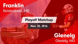 Matchup: Franklin vs. Glenelg  2015