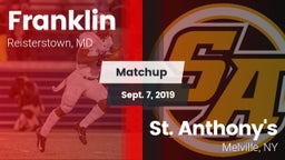 Matchup: Franklin vs. St. Anthony's  2019