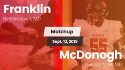Matchup: Franklin vs. McDonogh  2019