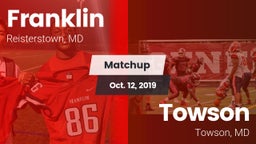 Matchup: Franklin vs. Towson  2019