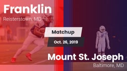 Matchup: Franklin vs. Mount St. Joseph  2019