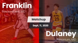 Matchup: Franklin vs. Dulaney  2020