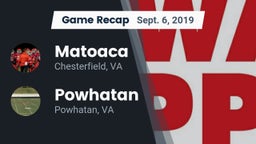 Recap: Matoaca  vs. Powhatan  2019