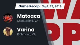 Recap: Matoaca  vs. Varina  2019