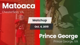 Matchup: Matoaca vs. Prince George  2019