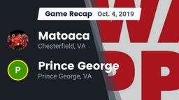 Recap: Matoaca  vs. Prince George  2019