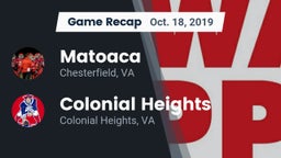 Recap: Matoaca  vs. Colonial Heights  2019