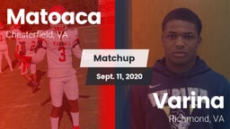Matchup: Matoaca vs. Varina  2020