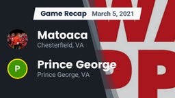 Recap: Matoaca  vs. Prince George  2021