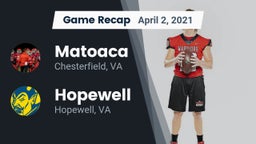 Recap: Matoaca  vs. Hopewell  2021