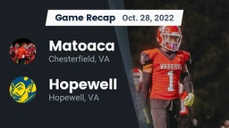 Recap: Matoaca  vs. Hopewell  2022