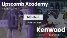 Matchup: Lipscomb vs. Kenwood  2016