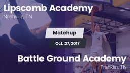 Matchup: Lipscomb vs. Battle Ground Academy  2017