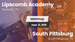 Matchup: Lipscomb vs. South Pittsburg  2018