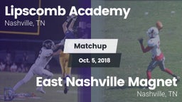 Matchup: Lipscomb vs. East Nashville Magnet 2018