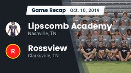 Recap: Lipscomb Academy vs. Rossview  2019