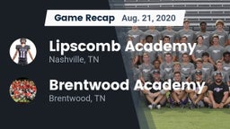 Recap: Lipscomb Academy vs. Brentwood Academy  2020