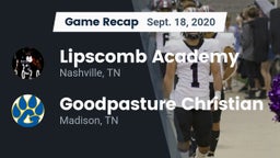 Recap: Lipscomb Academy vs. Goodpasture Christian  2020