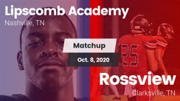 Matchup: Lipscomb vs. Rossview  2020