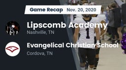 Recap: Lipscomb Academy vs. Evangelical Christian School 2020
