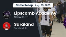 Recap: Lipscomb Academy vs. Saraland  2023
