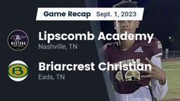Recap: Lipscomb Academy vs. Briarcrest Christian  2023
