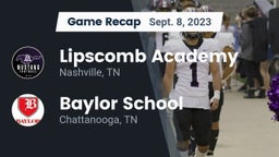Recap: Lipscomb Academy vs. Baylor School 2023